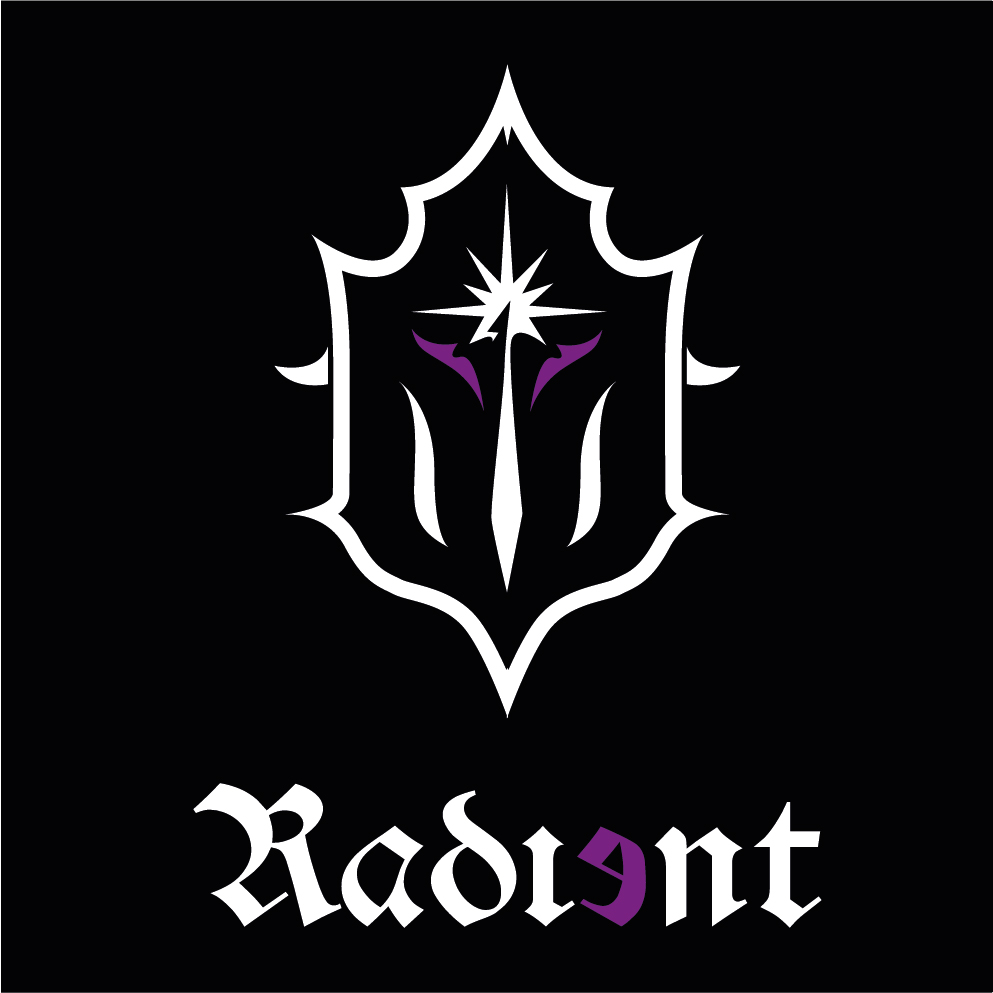 logo radient fond noir-100